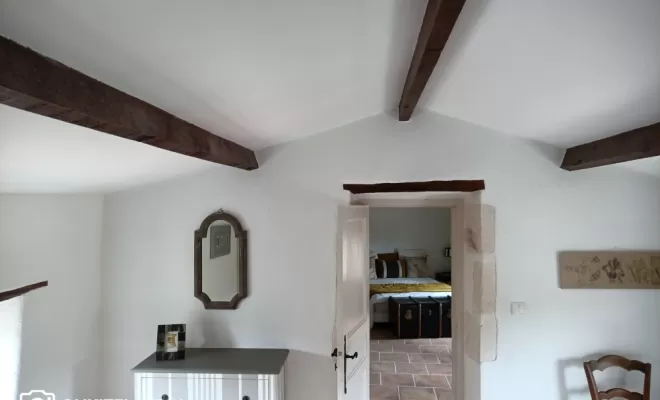 Rénovation mur et plafond maison du 16ᵉ siècle à Le Garn, Bagnols-sur-Cèze, AMS Services Agencement